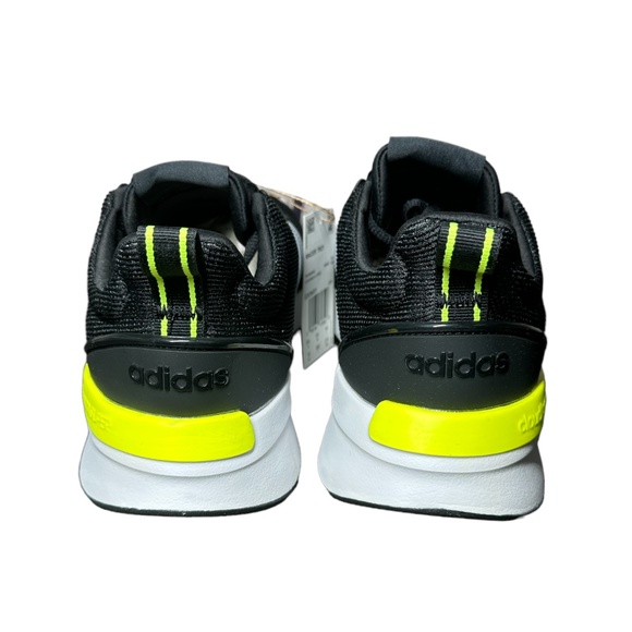 *NEW WITH BOX* adidas Racer TR21 Running Shoes Men\'s Size 10 Black/Solar Yellow